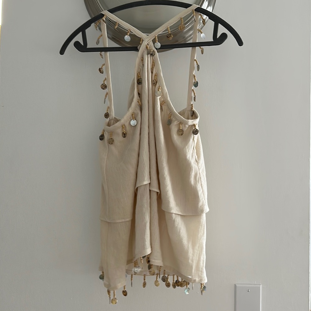 Zara linen top